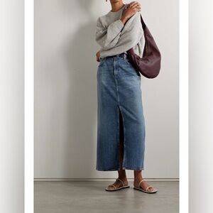 AGolde Leif denim skirt sz 29 but runs large